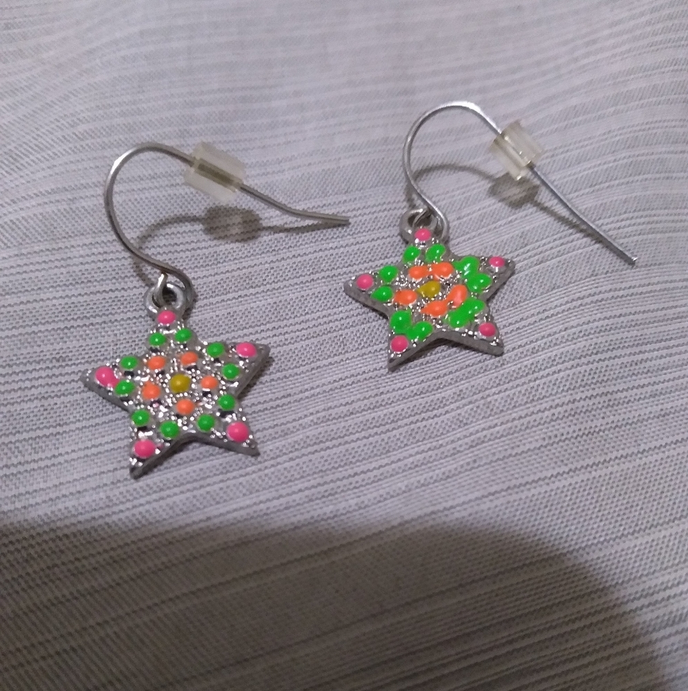 Star earrings